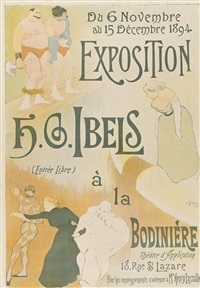 [EXPOSITION & THEATRE.] Group of three..., 1894–1895